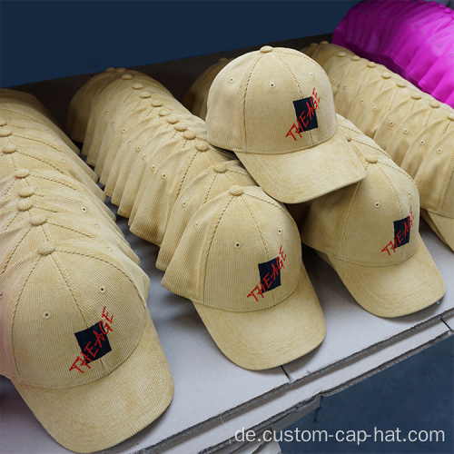 OEM Custom Promotional 6 Panel Baseball Cap